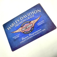 Табличка декоративная металл №16 Harley Davidson-4