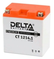 Аккумулятор YTX14AH-BS YB14-BS YTX14AH CT1214.1 132-89-164 мм свинцово-кислотный сухой 14 Ач (DELTA)