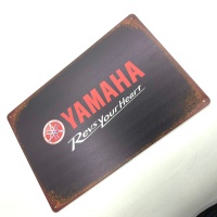 Табличка декоративная металл №36 Yamaha-3