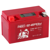 Аккумулятор YTX7A-BS 1207 150х86х94 мм гелевый 7 Ач (Red Energy)