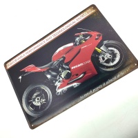 Табличка декоративная металл №26 Ducati-3