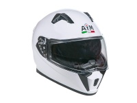 Шлем (интеграл) JK320 WHITE Glossy белый глянцевый (AIM)