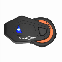 Гарнитура для шлема FreedConn T-MAX, 2 микрофона, 6 собеседников